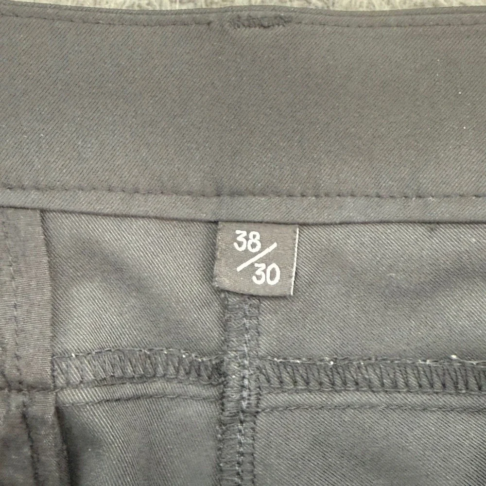 Public Rec Work to Play Pants Men 38x30 Black Performance Stretch Chino Trousers